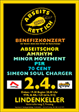 Flyer abseits e.V. Benefizkonzert